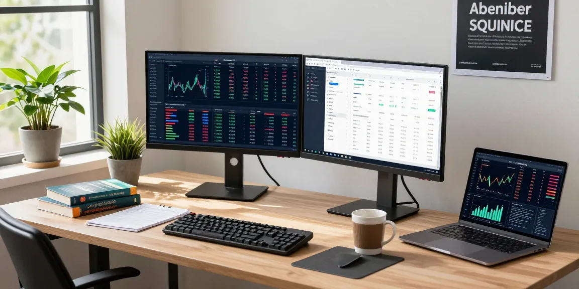 在现代金融科技办公室,开发者使用指数实时推送WebSocket展示复杂的交易应用,显示实时市场数据。